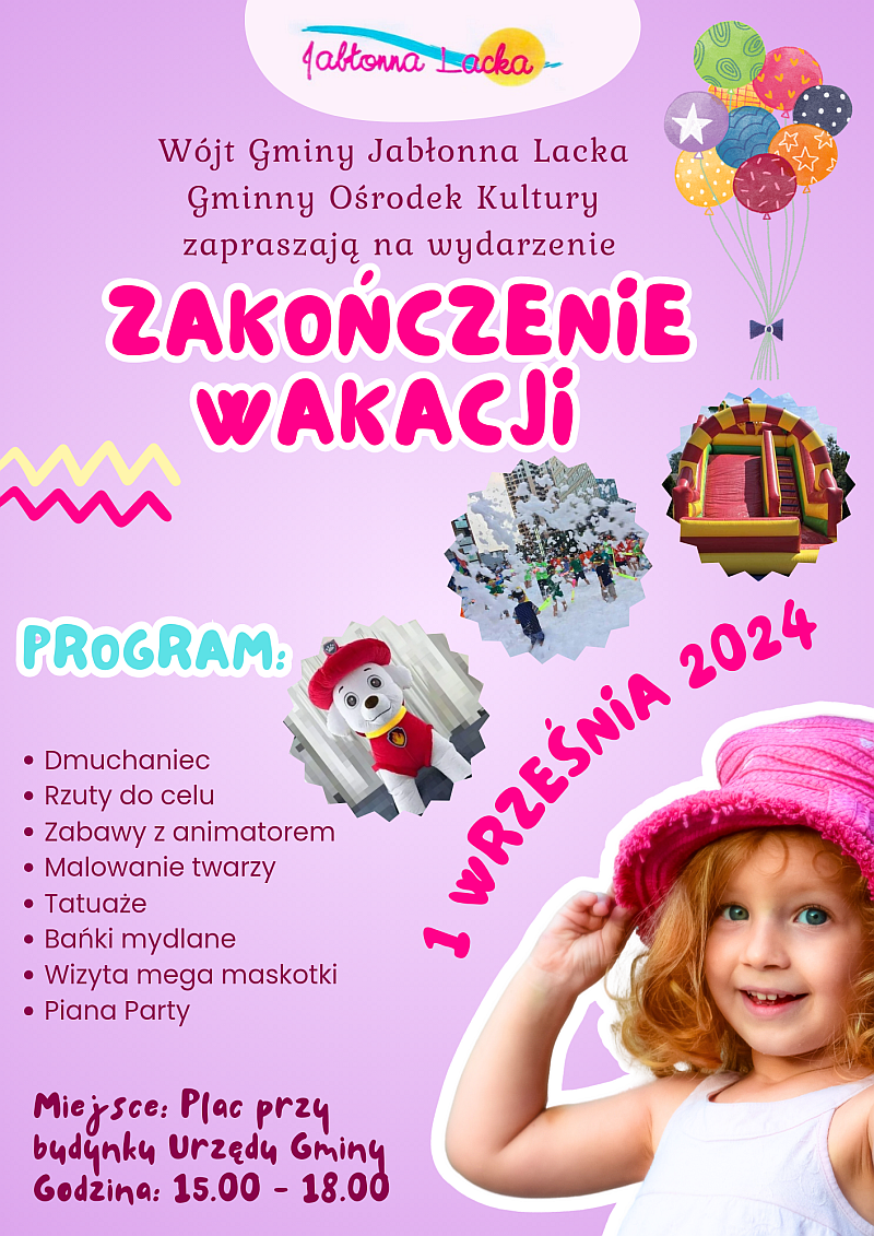 Zakończenie wakacji 2024